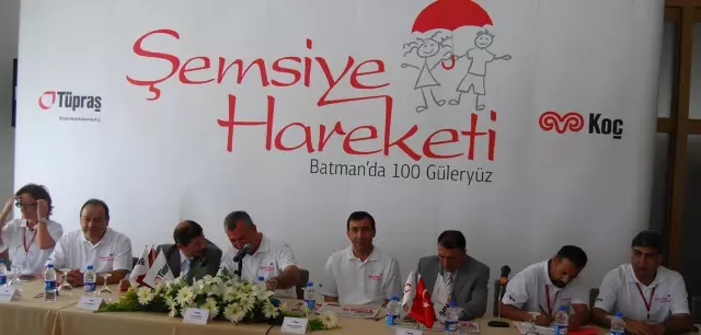 Tüpraş, Batman'da Şemsiye Hareketi Projesini Hayata Geçirdi Tüpraş, Batman'da Şemsiye Hareketi Projesini Hayata Geçirdi