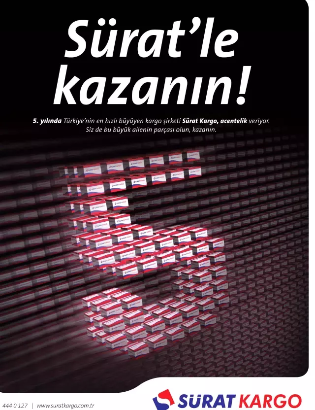 Sürat Kargo 5. Yılında Acentelikler Veriyor
