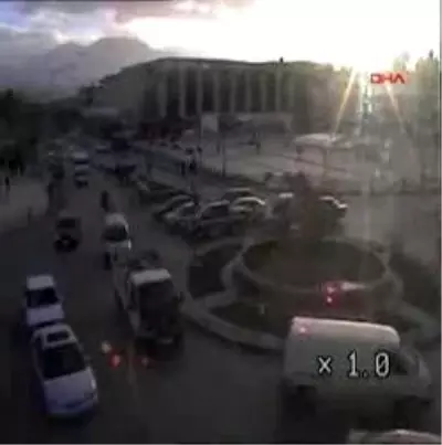 Erzincan'da Mobeseye Takılan İlginç Görüntüler