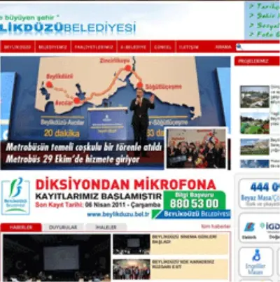 Beylikduzu Belediyesi Web Sitesi Yenilenen Yuzuyle 24 Saat Himzetinizde Haber