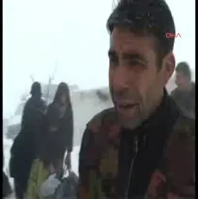 Karda Mahsur Kalan Aileleri Kurtarma Operasyonu