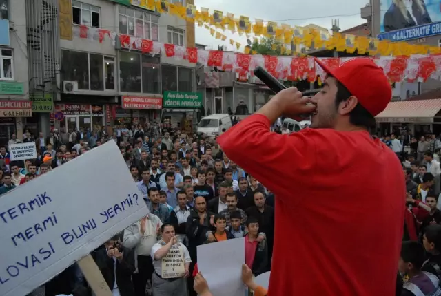Dilovası'nda 'Termik Santrala Hayır' Protestosu Dilovası'nda 'Termik Santrala Hayır' Protestosu