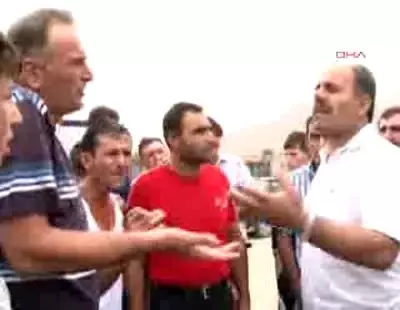 İşçiler, Hastanenin Yapımını Durdurdu İşçiler, Hastanenin Yapımını Durdurdu