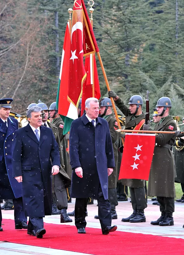 Macaristan Cumhurbaşkanı Schmitt, Çankaya Köşkü'nde - Haber