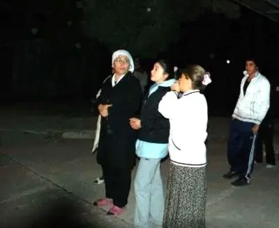 Yeaş'ta Yangın, Paniğe Neden Oldu