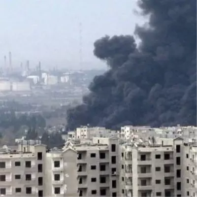 Suriye Humus'u Kandil Gecesi Kana Buladı