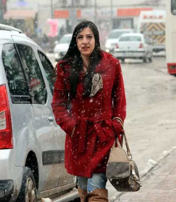 Tokat�ta Kar Yağışı Etkili Oluyor Haberler