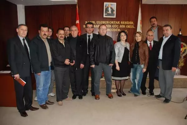 Aydın Gazeteciler Cemiyeti'ne, Azerbaycan'dan Ziyaret Aydın Gazeteciler Cemiyeti'ne, Azerbaycan'dan Ziyaret