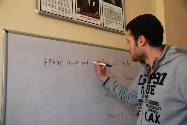 kiziltepe de acilan okuma yazma kursuna