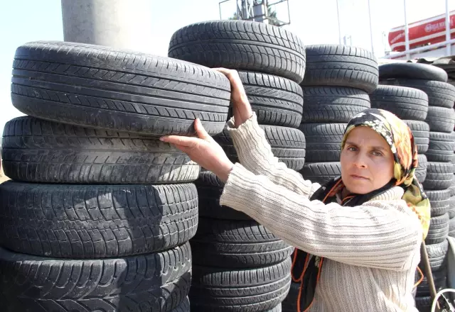 Halime Abla�nın Lastik Tamirhanesi Hem Evi Hem de Ekmek Kapısı Haberler