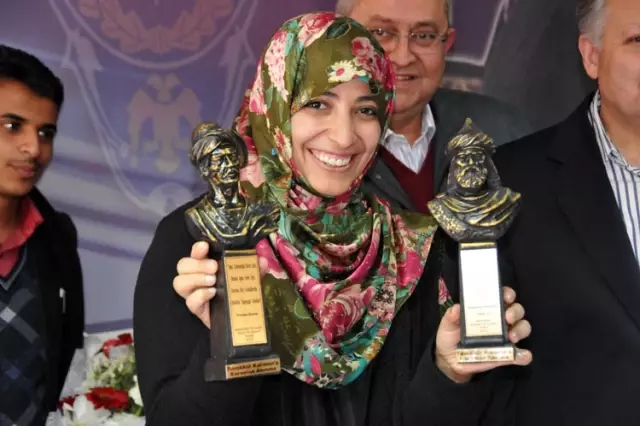 Nobel Ödülü Sahibi Tevekkül Karman, Karaman'da Nobel Ödülü Sahibi Tevekkül Karman, Karaman'da