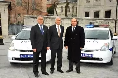 Fatih ve Beyoğlu'nda Emniyeti Toyota Prıus'lar Sağlayacak