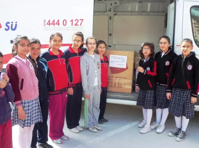 Burdur Toki Yahya Kemal Beyatli Ilkogretim Okulu Ndan Kars Ta Koy Okuluna Yardim Burdur