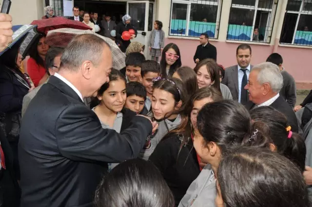 Thk İlköğretim Okulu Başkan Ergün'ü Kahvaltıda Ağırladı