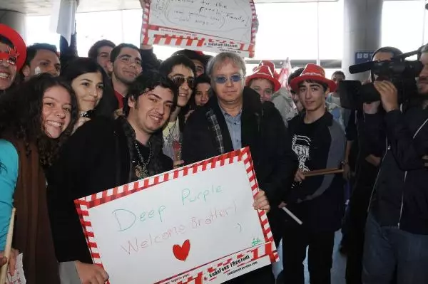 Deep Purple'ın Bateristi Ian Paice İstanbul'da
