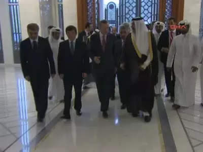 Ek Başbakan Erdoğan, Katar Başbakanıyla Görüştü