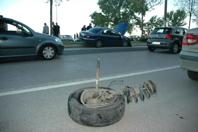Tekirdağ'da Trafik Kazası: 2 Yaralı