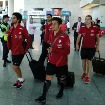 A Milli Futbol Takımı Almanya'ya Geçti