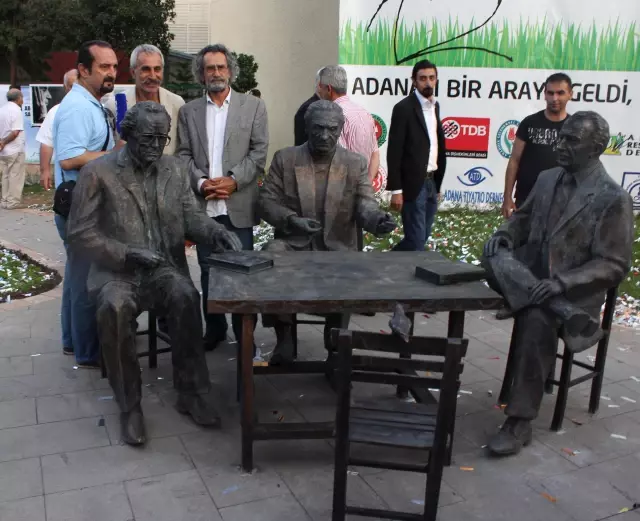 Adana'da Abidin Dino Sanat Parkı Açıldı Adana'da Abidin Dino Sanat Parkı Açıldı