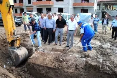 Yol Çalışması Sırasında Lahit Bulundu