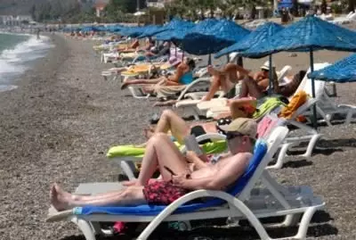 Fethiye'de Deniz Çekildi! Fethiye'de Deniz Çekildi!