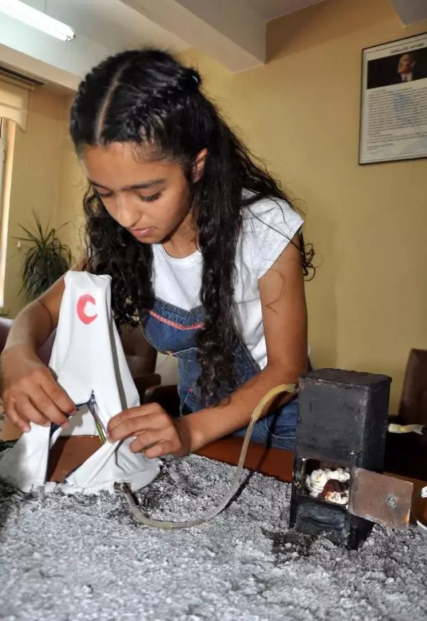 Yangına Karşı Sıcak Su ile Isınan Çadır