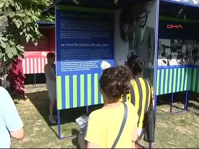 Lefter Sergisi Büyükada'da Açıldı Lefter Sergisi Büyükada'da Açıldı