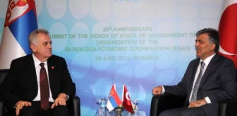 Kie Zirvesi- Cumhurbaşkanı Gül, Sırbistan Cumhurbaşkanı Tomıslav Nıkolıc ile Görüştü