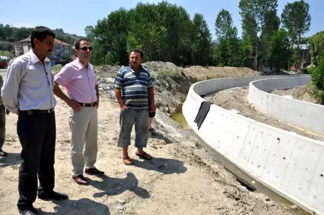 2.5 Kilometrelik Dere Islah Çalışması Yakında Tamamlanacak