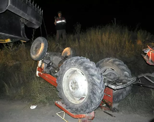 Gölhisar'da Traktör Devrildi: 1 Ölü