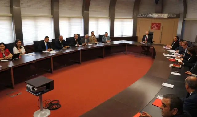 CHP Myk Toplantısı Başladı