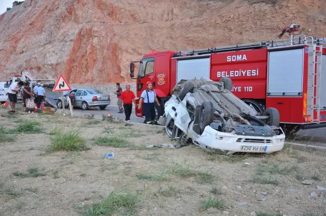 Soma Da Trafik Kazasi 9 Yarali Haberler