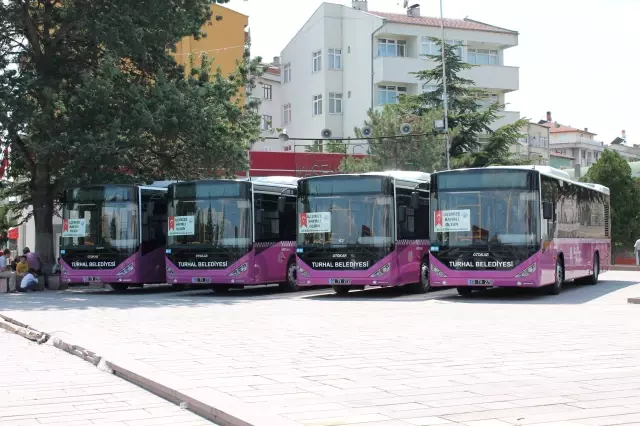 Turhal Belediyesi Ne 7 Yeni Otobus Haberler Yerel