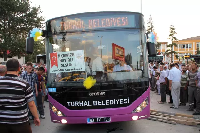Turhal Belediyesi Ne 7 Yeni Otobus Haberler Yerel