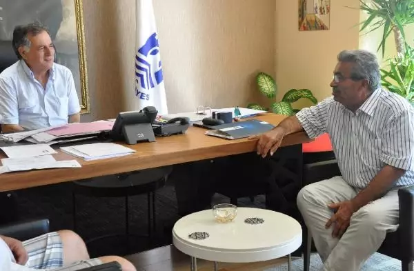 Kamer Genç'ten Bodrum Belediyesi'ne Ziyaret