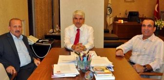 Muttalip Eski Belediye Başkanı Okutucu'dan Başkan Sakallı'ya Ziyaret