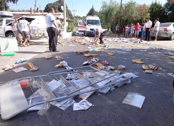 Emekli Büyükelçi Marketin Camına Çarptı: 2 Yaralı Emekli Büyükelçi Marketin Camına Çarptı: 2 Yaralı