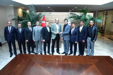 Torku Selçuk Üniversitesi Turgay Demirel'i Ziyaret Etti