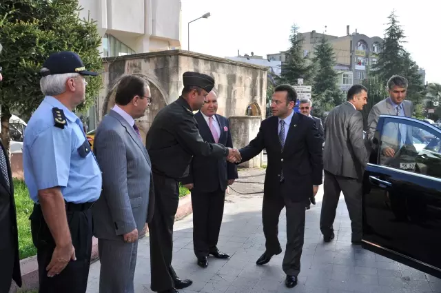Vali Aksoy Bafra'da İncelemelerde Bulundu