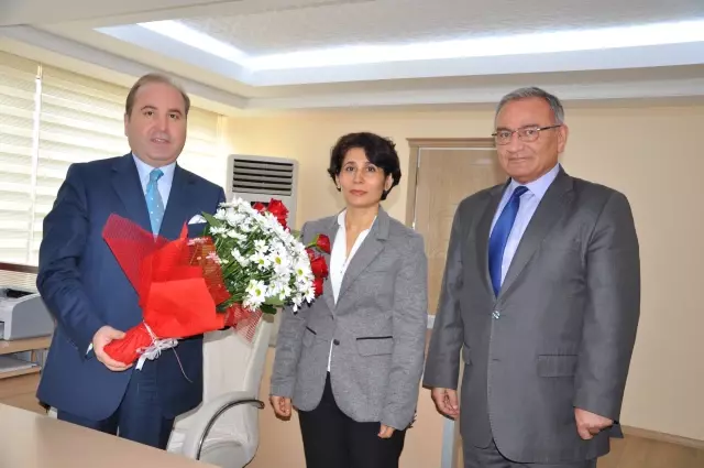 Öğretmenler, Kaymakamı Ziyaret Etti