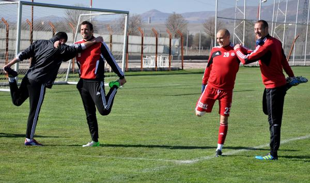 Sivasspor Kupa Maçına Hazırlanıyor - Spor