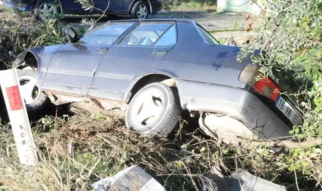 Bursa'da Trafik Kazası: 2 Yaralı