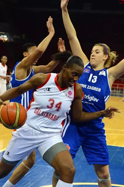 Galatasaray, Konuk Ettiği Novi Zagreb'i 77 - 50 Mağlup Etti Galatasaray, Konuk Ettiği Novi Zagreb'i 77 - 50 Mağlup Etti