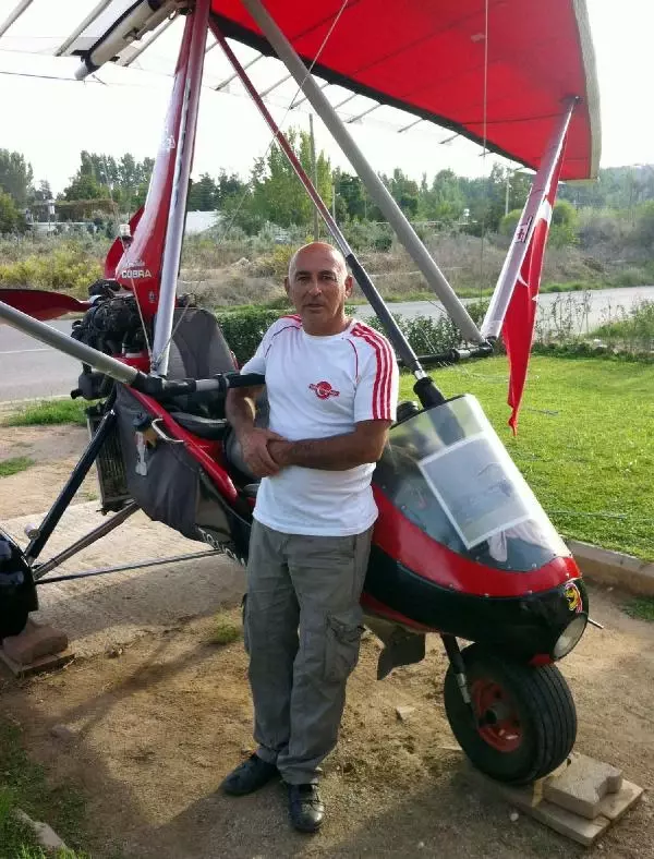 Antalya�da Microlight Düştü 2 Ölü (4) Haberler