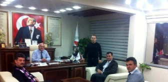 AK Parti İl Başkanı Mehmet Gün Sivaslı İlçe Teşkilatını Ziyaret Etti