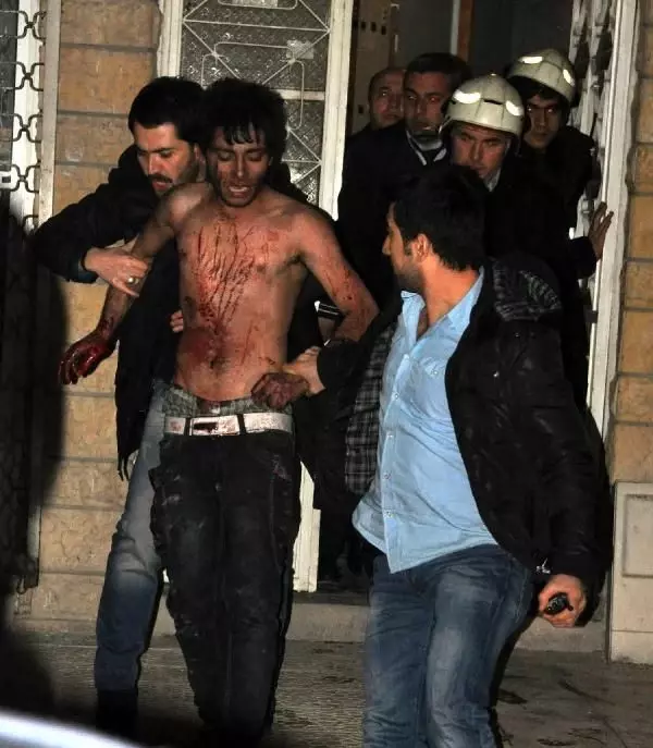 Malatya�da Ev Yangını Haberler