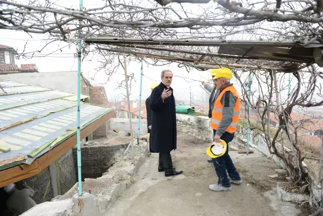 Ankara Kalesi�nde Bursa Evi Yükseliyor Haberler
