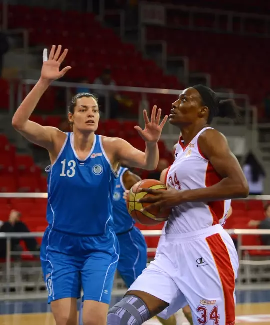 Galatasaray, Edremit Belediyesi'ni 88-33 Yendi Galatasaray, Edremit Belediyesi'ni 88-33 Yendi