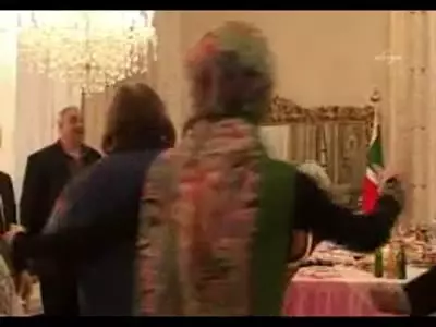 Fransız Aktör Depardieu Çeçen Dansı İçin Grozni'de Fransız Aktör Depardieu Çeçen Dansı İçin Grozni'de