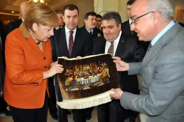 Merkel Kapadokya Turunda (2)